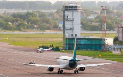 Аэропорт Киев нарастил пассажиропоток в полтора раза