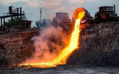 Украина снизила производство стали