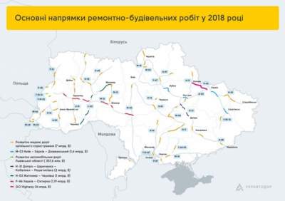 В Украине завершился сезон ремонта и строительства дорог