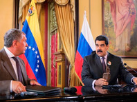 Игорь Сечин( на фото - слева) и Николас Мадуро, 28 июля 2016 года